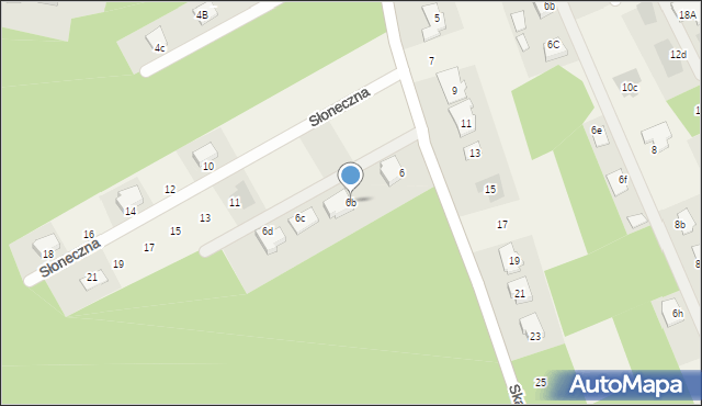 Sołtyków, Skaryszewska, 6b, mapa Sołtyków