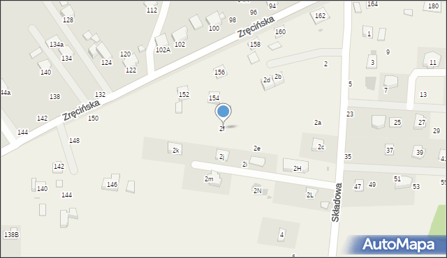 Świerzowa Polska, Składowa, 2f, mapa Świerzowa Polska