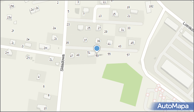 Świerzowa Polska, Składowa, 53, mapa Świerzowa Polska