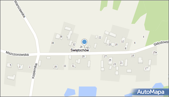 Świętochów, Skłodowskiej-Curie Marii, 26, mapa Świętochów