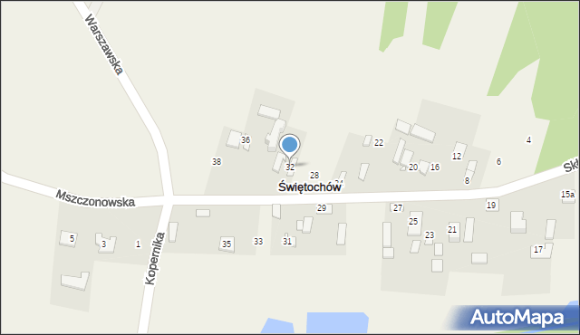 Świętochów, Skłodowskiej-Curie Marii, 32, mapa Świętochów