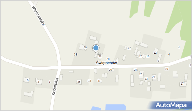 Świętochów, Skłodowskiej-Curie Marii, 34, mapa Świętochów