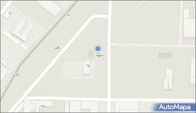 Toruń, Skłodowskiej-Curie Marii, 73S, mapa Torunia