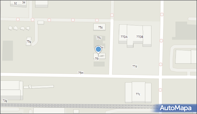 Toruń, Skłodowskiej-Curie Marii, 75u, mapa Torunia