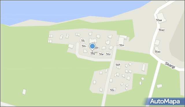 Trzcianka, Skargi Piotra, ks., 56g, mapa Trzcianka