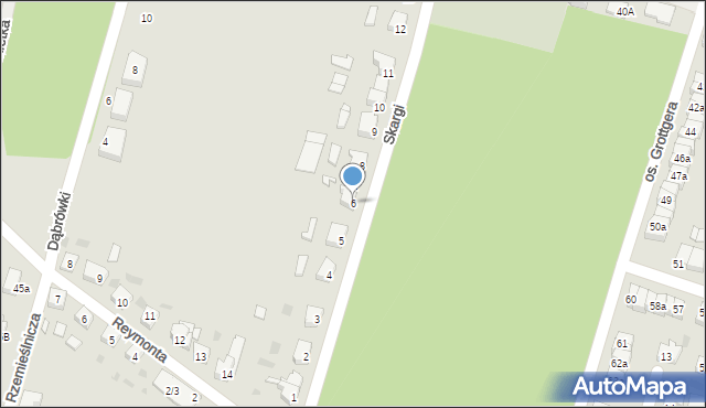 Trzcianka, Skargi Piotra, ks., 6, mapa Trzcianka