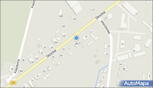 Wągrowiec, Skocka, 23A, mapa Wągrowiec
