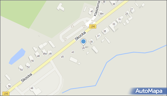 Wągrowiec, Skocka, 41, mapa Wągrowiec