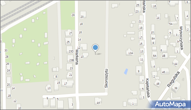 Warszawa, Skoroszytu, 11, mapa Warszawy