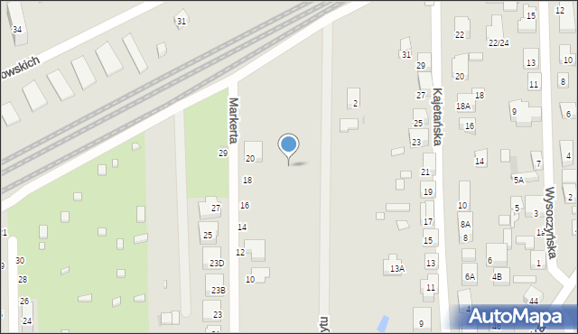 Warszawa, Skoroszytu, 21, mapa Warszawy