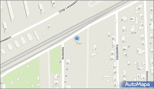 Warszawa, Skoroszytu, 29, mapa Warszawy