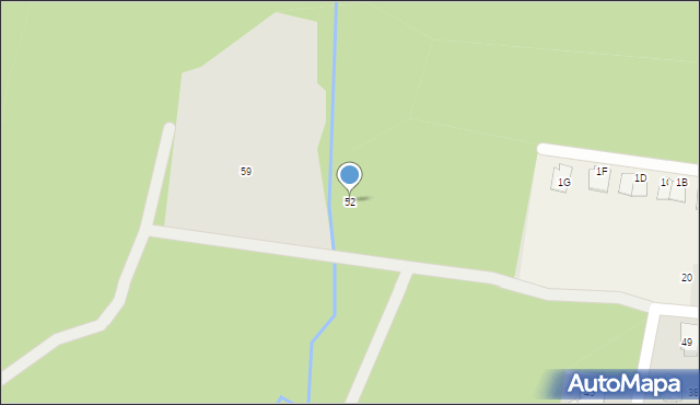 Wasilków, Skrzatów, 52, mapa Wasilków