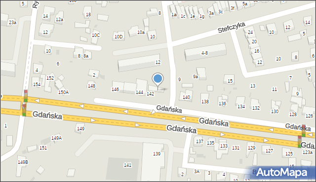 Wejherowo, Skargi Piotra, ks., 16, mapa Wejherowo