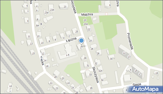 Wrocław, Skoczylasa Władysława, 27, mapa Wrocławia