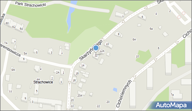 Wrocław, Skarżyńskiego Stanisława, ppłk., 12, mapa Wrocławia