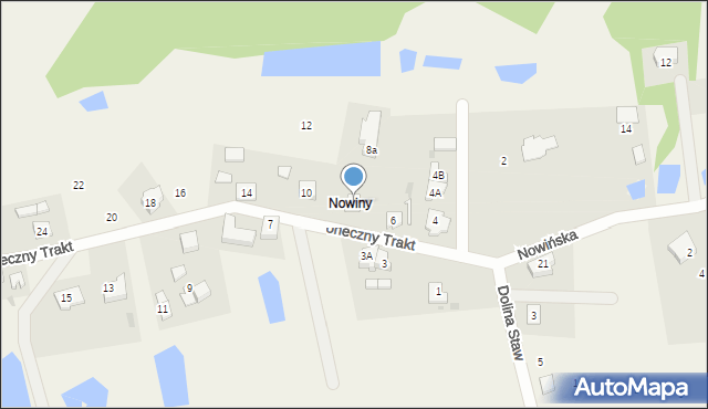 Babidół, Słoneczny Trakt, 8, mapa Babidół