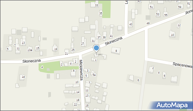 Barczkowice, Słoneczna, 6, mapa Barczkowice