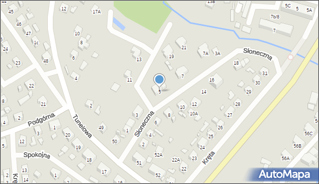 Barlinek, Słoneczna, 5, mapa Barlinek