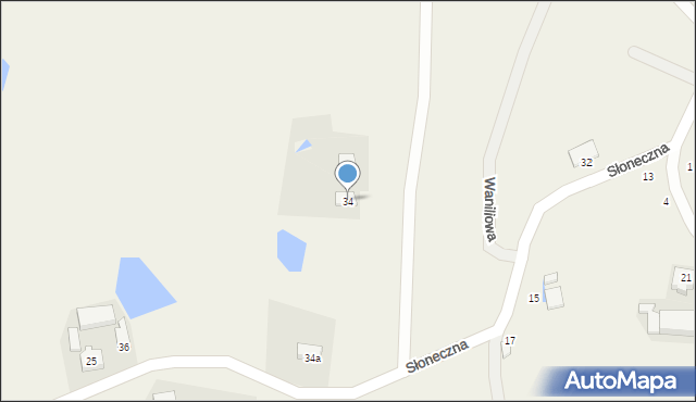 Barwik, Słoneczna, 34, mapa Barwik