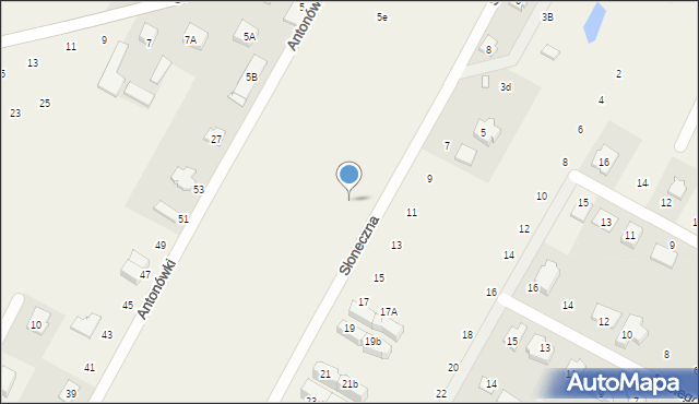 Baszkówka, Słoneczna, 16, mapa Baszkówka