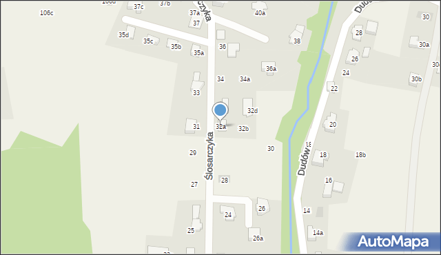 Bestwinka, Ślosarczyka Walentego, 32a, mapa Bestwinka