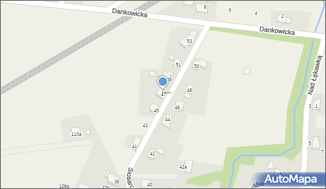 Bestwinka, Ślosarczyka Walentego, 47, mapa Bestwinka