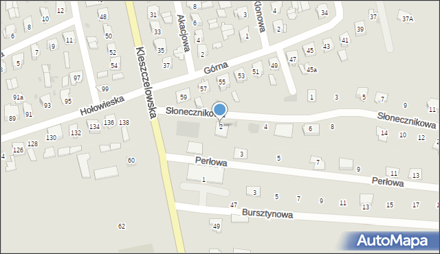 Bielsk Podlaski, Słonecznikowa, 2, mapa Bielsk Podlaski