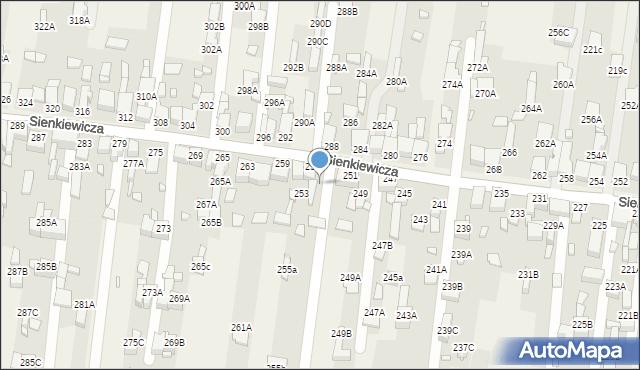 Bobrowniki, Słowackiego Juliusza, 253, mapa Bobrowniki