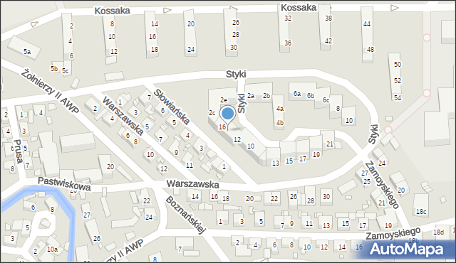 Bogatynia, Słowiańska, 14, mapa Bogatynia