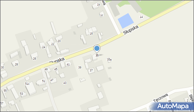 Bolesławice, Słupska, 35, mapa Bolesławice