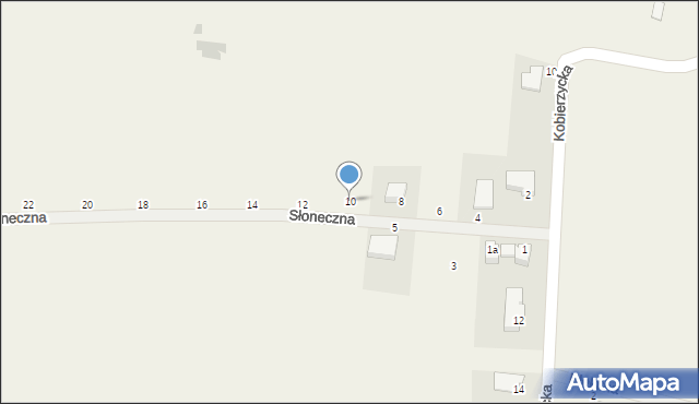 Chrzanów, Słoneczna, 10, mapa Chrzanów