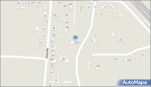 Ciechanów, Sławika Henryka, 5, mapa Ciechanów