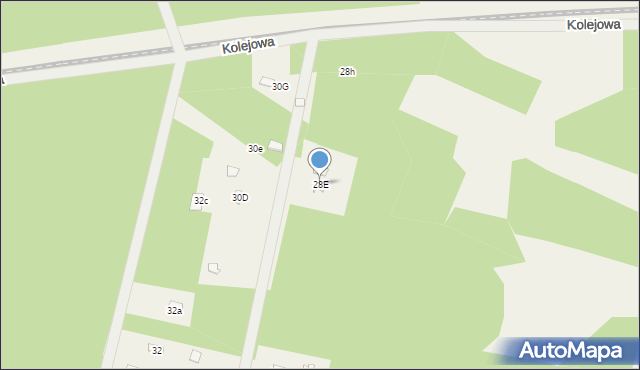 Cieksyn, Słoneczna, 28E, mapa Cieksyn