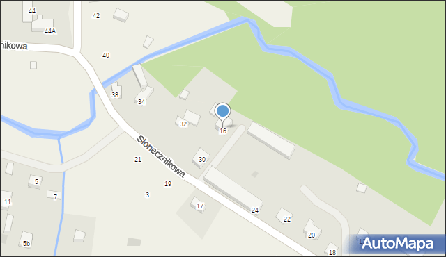 Czapielsk, Słonecznikowa, 28, mapa Czapielsk