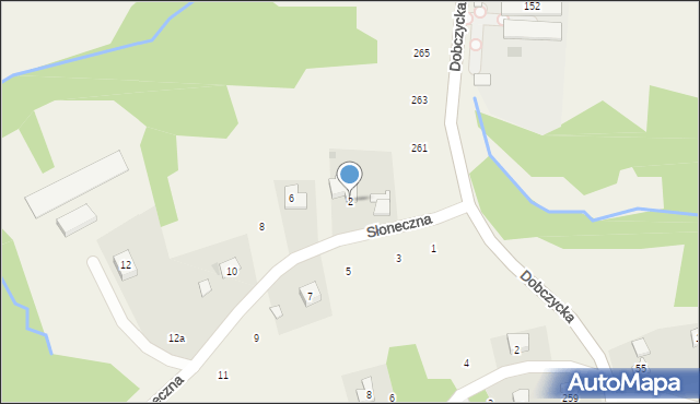 Czechówka, Słoneczna, 2, mapa Czechówka