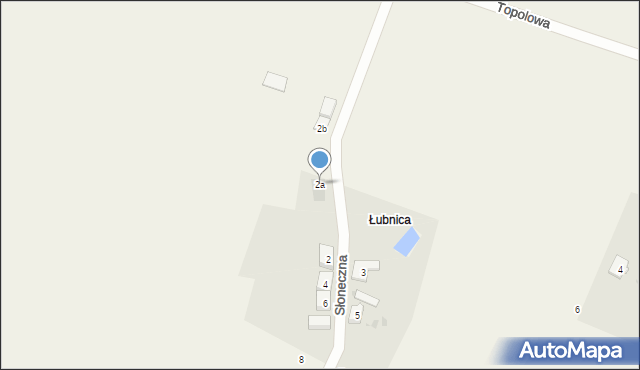 Daleszewo, Słoneczna, 2a, mapa Daleszewo