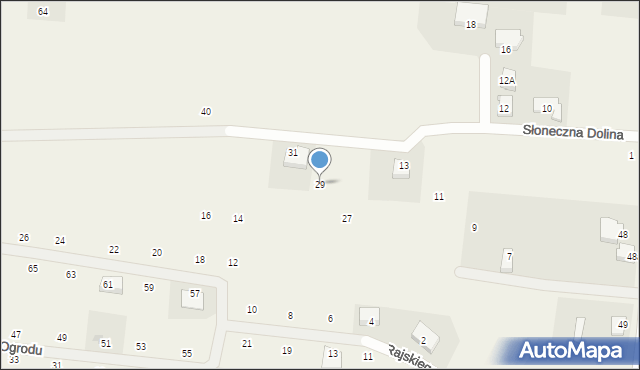 Dobra, Słoneczna Dolina, 29, mapa Dobra