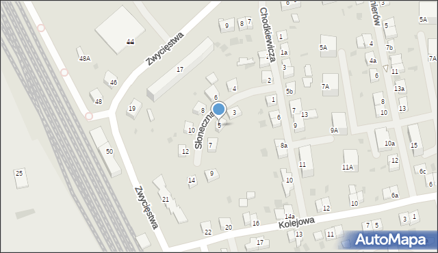 Dobre Miasto, Słoneczna, 5, mapa Dobre Miasto