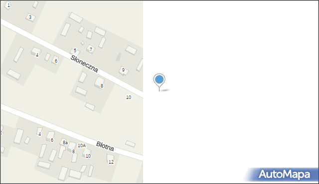 Dołhobyczów, Słoneczna, 11, mapa Dołhobyczów