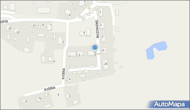 Dubeczno, Słoneczna, 2, mapa Dubeczno