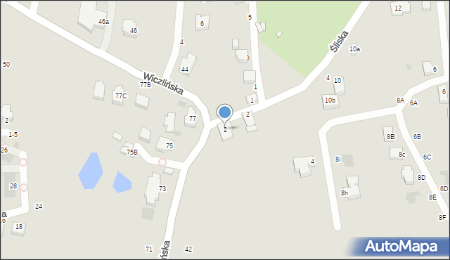 Gdynia, Śliska, 2, mapa Gdyni