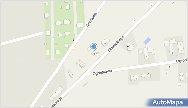Glinka Duchowna, Słowackiego Juliusza, 5, mapa Glinka Duchowna