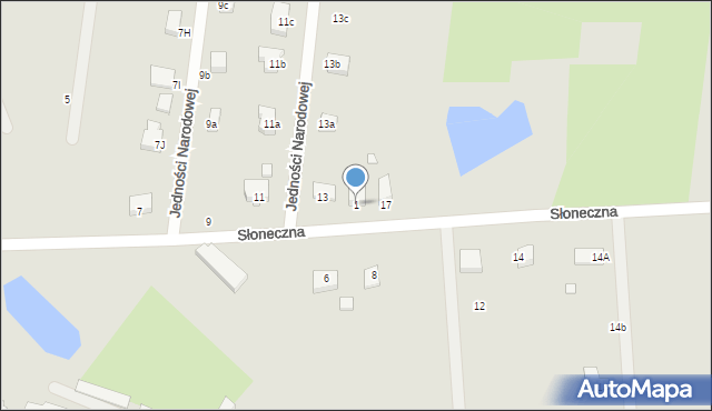 Golczewo, Słoneczna, 1, mapa Golczewo