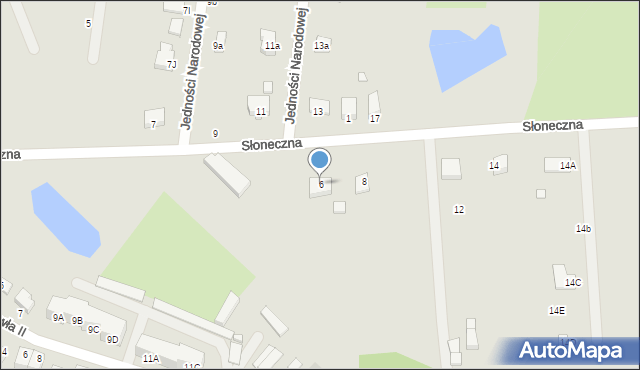 Golczewo, Słoneczna, 6, mapa Golczewo