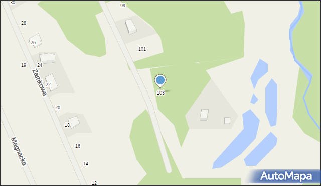 Gościcino, Słoneczna, 103, mapa Gościcino