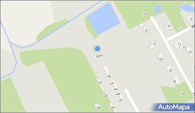 Grodzisk Mazowiecki, Słowackiego Juliusza, 14h, mapa Grodzisk Mazowiecki