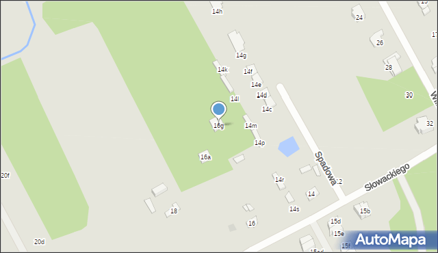 Grodzisk Mazowiecki, Słowackiego Juliusza, 16g, mapa Grodzisk Mazowiecki