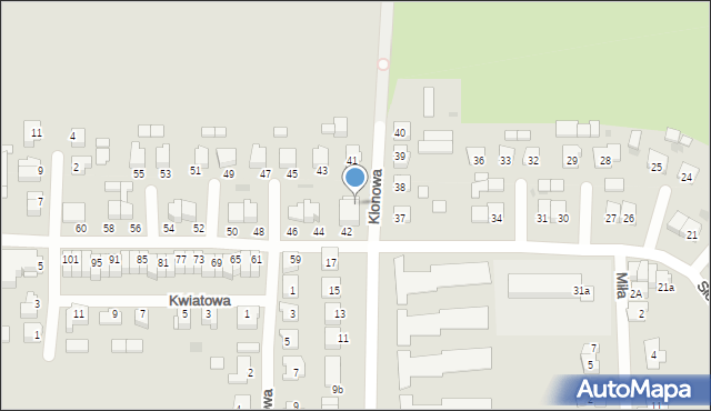 Janikowo, Słoneczna, 42a, mapa Janikowo