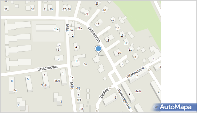 Janikowo, Słoneczna, 6b, mapa Janikowo