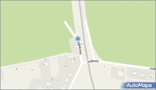 Januszkowo, Słowikowa, 16, mapa Januszkowo